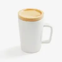 Кружка Vierra с крышкой-костером, белая