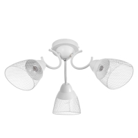 Люстра "Грэйс" 3х60Вт Е27 Белый 56х56х28см Люстра "Грэйс" 3х60Вт Е27 Белый 56х56х28см