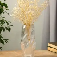 Ваза стекло настольная "Венди" 29х12х10 см, прозрачный