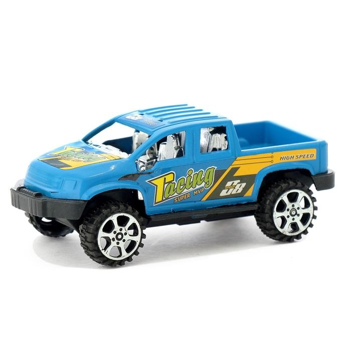 Машина инерционная &laquo;Джип-пикап&raquo;, цвета МИКС