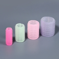 Набор для завивки волос, 37 предметов: бигуди - 24 шт., зажимы - 12 шт., расчёска, цвет МИКС