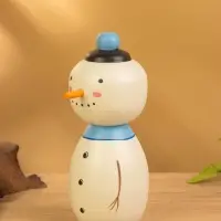 Деревянная кукла кокеши &laquo;Снеговик&raquo;, 7&times;8.5&times;17 см