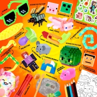 Игрушка - сюрприз в яйце &laquo;Мега-сюрприз&raquo;, больше 20 подарков, 20 см