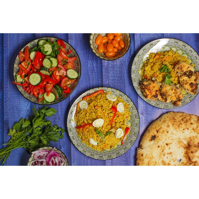 Тарелка глубокая керамическая Доляна &laquo;Мирсоле&raquo;, d=21 см, цвет зелёный