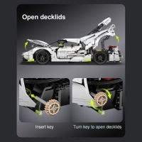 Конструктор Техно &laquo;Спорткар&raquo;, 4346 деталей, масштаб 1:8