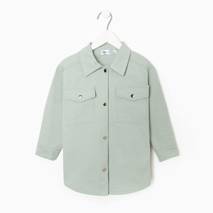 Рубашка джинсовая детская KAFTAN размер 34 (122-128 см)