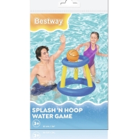 Набор для игр на воде &laquo;Баскетбол&raquo;, d=61 см, корзина, мяч, от 3 лет, 52418 Bestway
