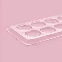 Форма для шоколада и конфет &laquo;Зигзаг&raquo;, 8 ячеек, 22&times;11 см, прозрачная