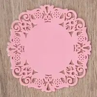 Набор подставок под горячее &laquo;Чаепитие&raquo;, 4 шт, 10 см, цвет МИКС