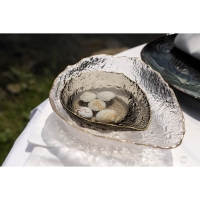 Салатник стеклянный фигурный &laquo;Ракушка&raquo;, 930 мл, 23,5&times;17,5&times;7 см