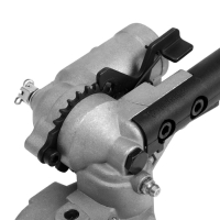 Насадка на триммер ТУНДРА, кусторез, 440 мм, посадочное место 26 мм, шкив 9 зубьев