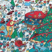 Новогодняя настольная игра &laquo;Новый год: ОКАВОКА. Зимний город&raquo;, 50 карт, 5+