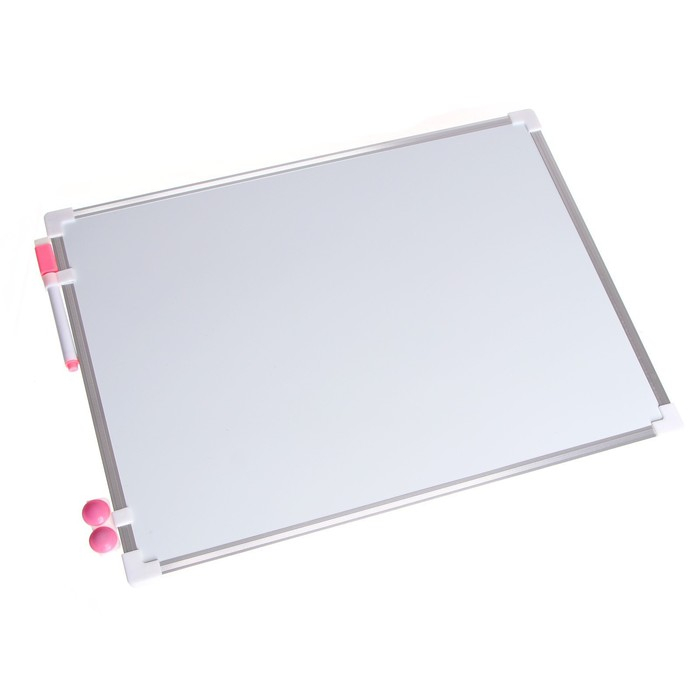 Доска магнитная, 40 &times; 30 см, маркер и магниты в наборе