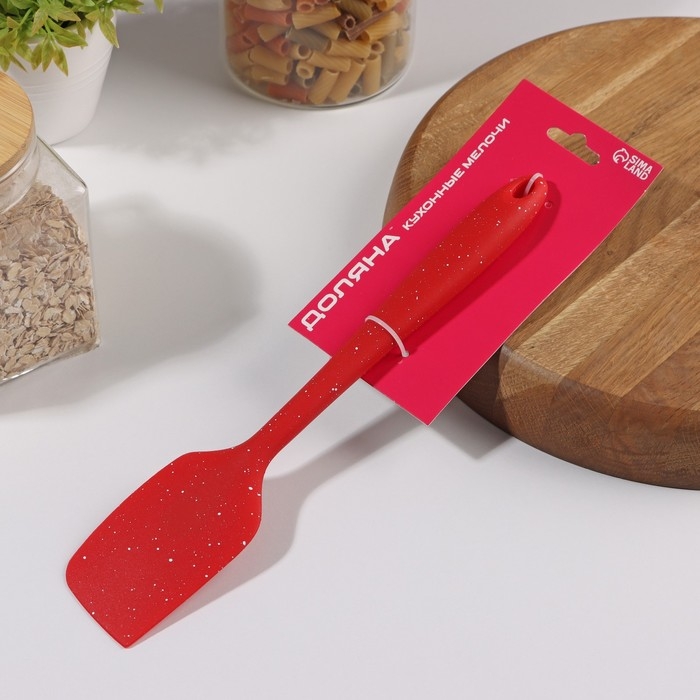 Лопатка Доляна &laquo;Гранат&raquo;, 27&times;5 см, цвет красный