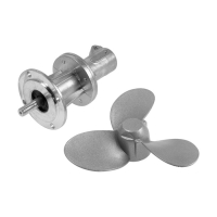 Насадка на триммер ТУНДРА, лодочный мотор, посадочное место 26 мм, шкив 9 зубьев