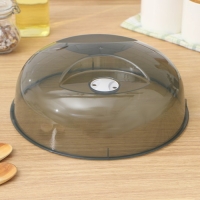 Крышка для СВЧ, d=25 см, h=10,5 см, цвет черный Крышка для СВЧ, d=25 см, h=10,5 см, цвет черный