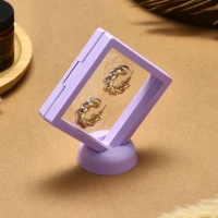 Подставка для украшений &laquo;Ромб&raquo;, 13*12,5*5 см, цвет сиреневый