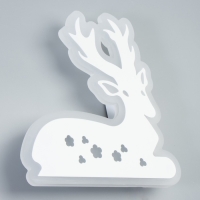 Бра "Олень" LED 10Вт 4000K белый 34х4,5х22 см Бра "Олень" LED 10Вт 4000K белый 34х4,5х22 см