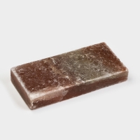 Кирпич из иранской горной соли, 20х10х3 см, цвет микс Кирпич из иранской горной соли, 20х10х3 см, цвет микс