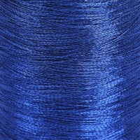Набор металлизированных ниток, 91 &plusmn; 1 м, 6 шт, цвет синий