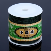 Шнур &laquo;Шамбала&raquo; длина 100 м, d=1 мм, цвет изумрудный