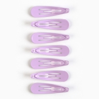 Заколки для волос детские «Самой милой», 7 шт, 5 х 1 х 0,1см Заколки для волос детские «Самой милой», 7 шт, 5 х 1 х 0,1см