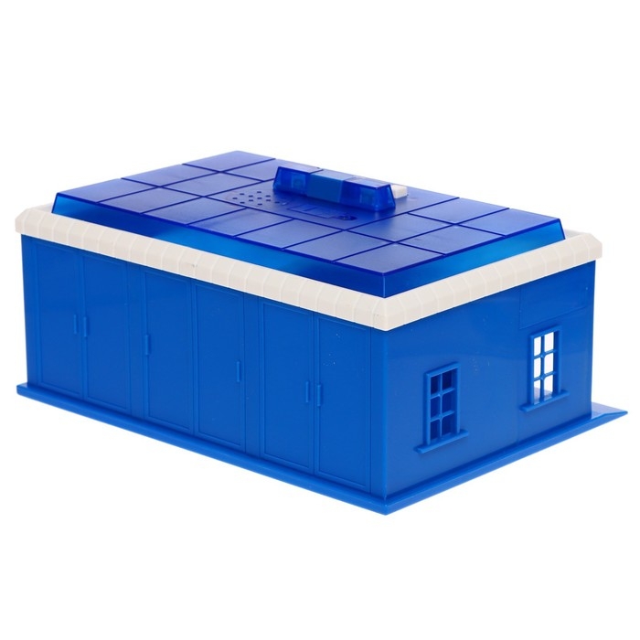 Игровой набор &laquo;Гараж полицейского участка с УАЗ Хантер&raquo;, 22 см, ворота, световые и звуковые эффекты