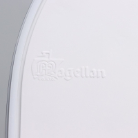 Карниз трёхрядный &laquo;Ультракомпакт. Медуза&raquo;, 180 см, с декоративной планкой 7 см, цвет белый