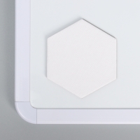 Набор холстов на магните &laquo;Шестиугольник&raquo;, 7,5 см, 4 шт