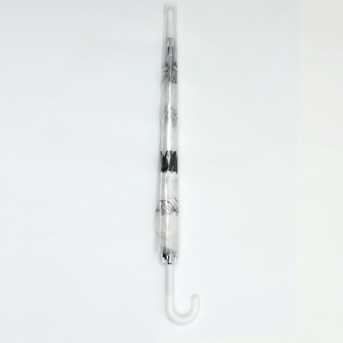 Зонт - трость полуавтоматический, «Funny kitten», 8 спиц, R = 47/55 см, D = 110 см, цвет МИКС Зонт - трость полуавтоматический, «Funny kitten», 8 спиц, R = 47/55 см, D = 110 см, цвет МИКС