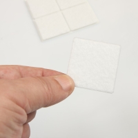 Накладка мебельная TUNDRA, 40 х 40 мм, квадратная, белая, 8 шт. Накладка мебельная TUNDRA, 40 х 40 мм, квадратная, белая, 8 шт.