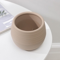 Горшок &laquo;Дуэт&raquo;, 500 мл, цвет кофе с молоком