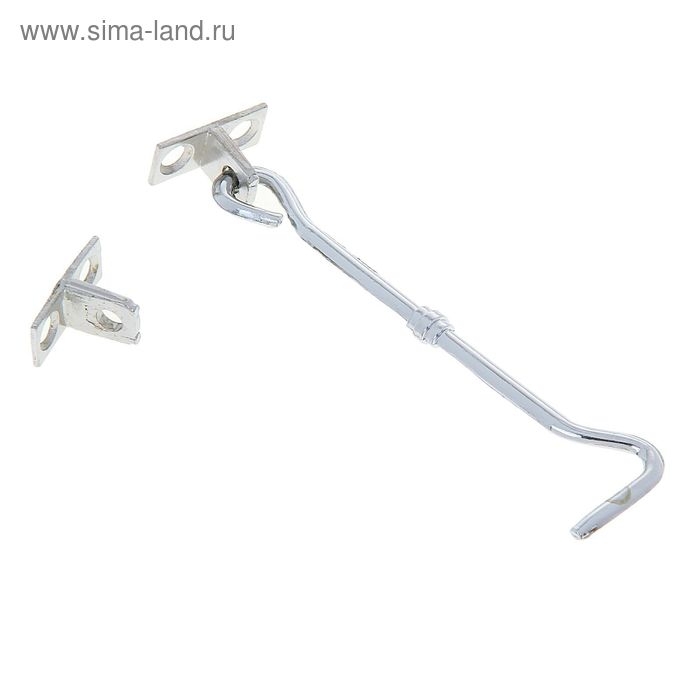 Крючок ветровой (мод.107-2), цвет хром