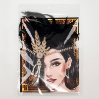 Повязка на голову карнавальная «Леди» Повязка на голову карнавальная «Леди»