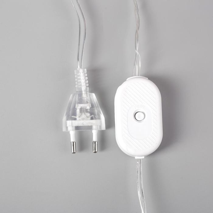 Светодиодная фигура &laquo;Дед Мороз&raquo; 33 &times; 47 &times; 20 см, акрил, 40 LED, 220 В, свечение белое