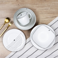 Глубокая тарелка керамическая &laquo;С любовью&raquo;, 22.4 см, 300 мл