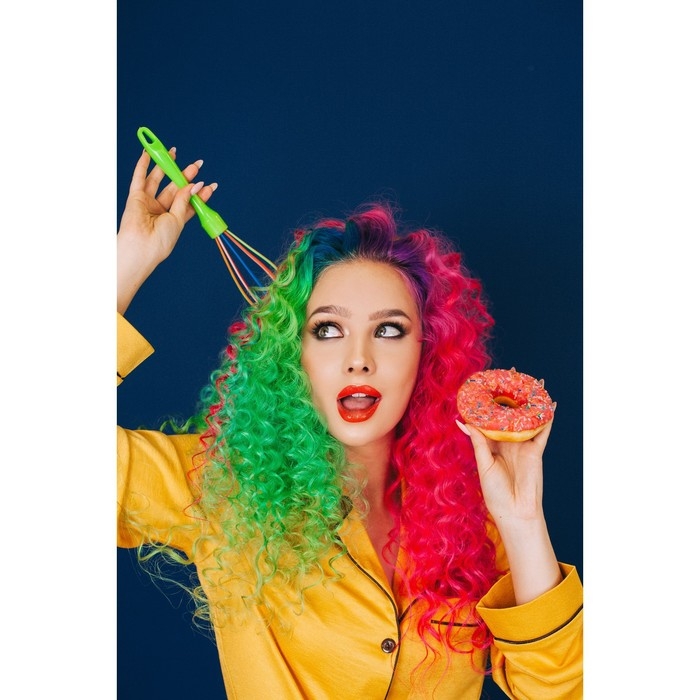 Венчик для взбивания Доляна &laquo;Профи&raquo;, 25 см, цвет МИКС