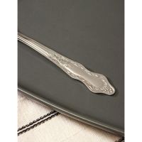 Вилка десертная &laquo;Славяна&raquo;, h=16 см, толщина 1,2 мм, цвет серебряный