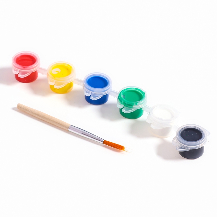 Ёлочные шары под раскраску на новый год &laquo;С Новым Годом! Змея&raquo;, d = 5,5 см, новогодний набор для творчества