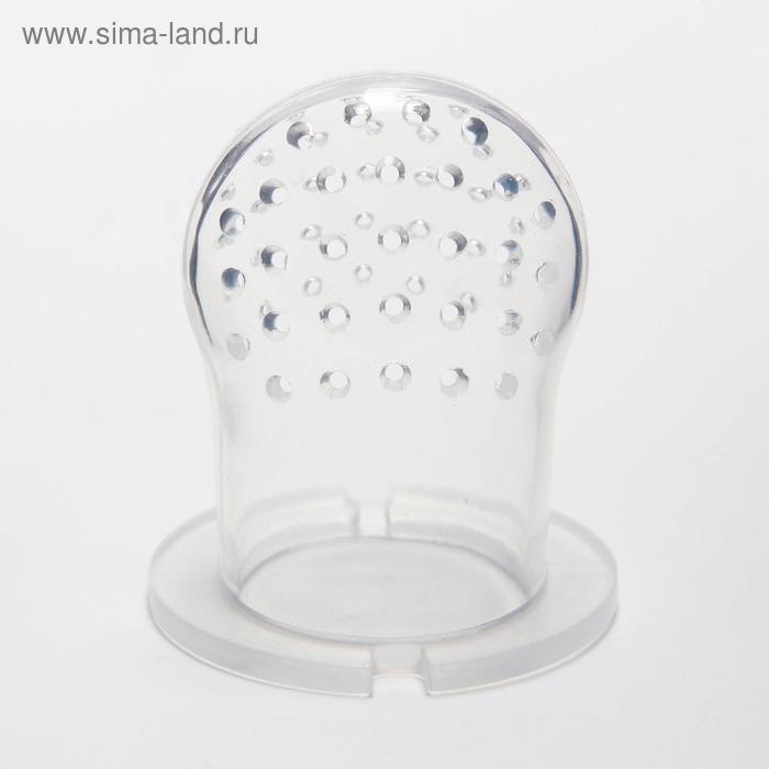 Ниблер для прикорма, с силиконовой сеточкой &laquo;Зайчик&raquo; цвет розовый