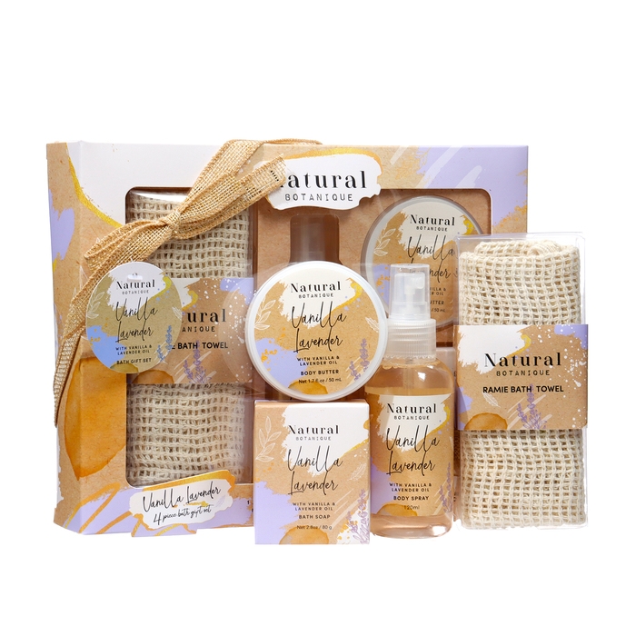 Подарочный набор Natural Botanique: мыло 80 г, мист 120 мл, масло 50 мл, мочалка Подарочный набор Natural Botanique: мыло 80 г, мист 120 мл, масло 50 мл, мочалка
