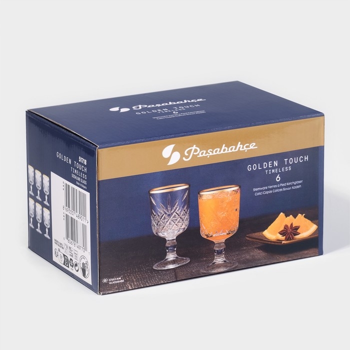 Набор стеклянных рюмок Timeless, 60 мл, 6 шт Набор стеклянных рюмок Timeless, 60 мл, 6 шт