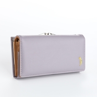 Кошелёк женский на магнитах, цвет сиреневый Кошелёк женский на магнитах, цвет сиреневый