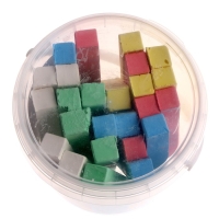 Мелки цветные для письма и рисования, Bad BadtzMaru, 25 шт. в ведёрке Мелки цветные для письма и рисования, Bad BadtzMaru, 25 шт. в ведёрке