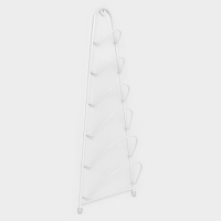 Подставка для крышек подвесная, 19,5&times;9&times;46 см, белый