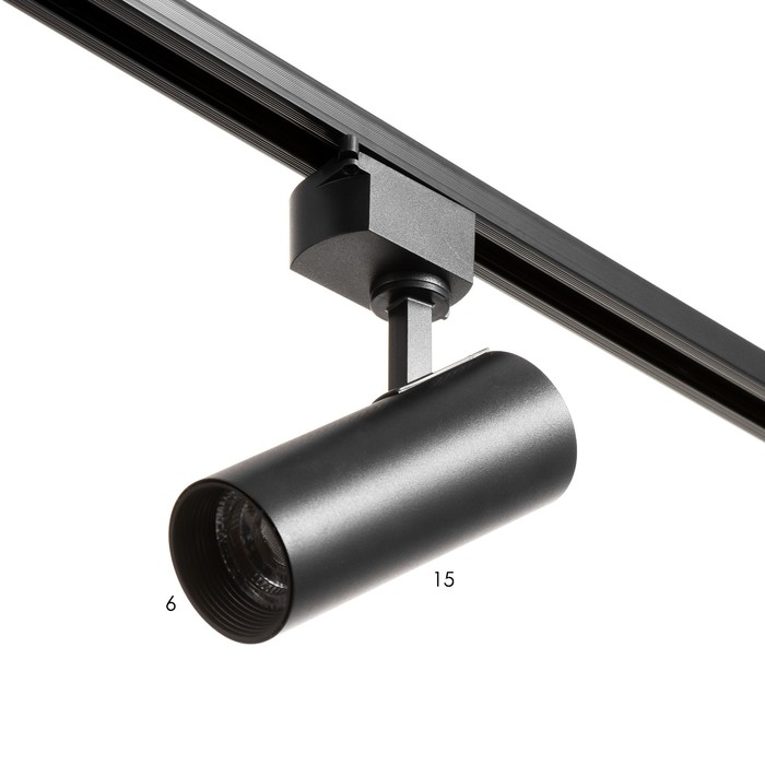 Светильник трековый SIMPLE LED 14Вт черный 6х6х19 см