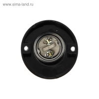 Патрон электрический IN HOME Е27ФП-02, Е27, карболитовый, настенный