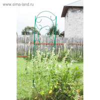 Шпалера, 217 &times; 55 &times; 1 см, металл, зелёная, &laquo;Эска&raquo;