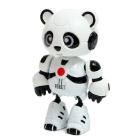 Робот &laquo;Пэнди&raquo;, запись голоса, реагирует на прикосновение, световые и звуковые эффекты, металлический