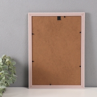 Фоторамка пластик формат А4 "Золотой вьюнок на белом" 1,1х23,8х32,5 см